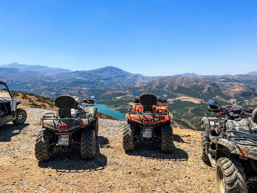 From Rethymno: Half-Day Quad Bike Safari - The secret stop, Prassies, and the final snack