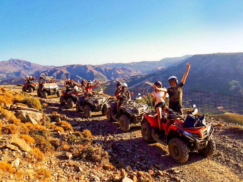 From Rethymno: Half-Day Quad Bike Safari - Guides, safety, and group pace