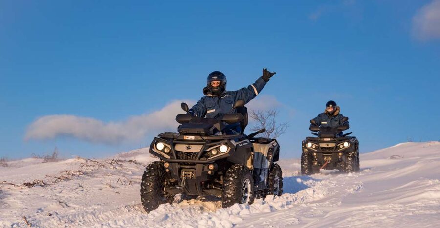 From Reykjavik: ATV Ride and Blue Lagoon Tour with Transfer - Morning pickup from Reykjavik