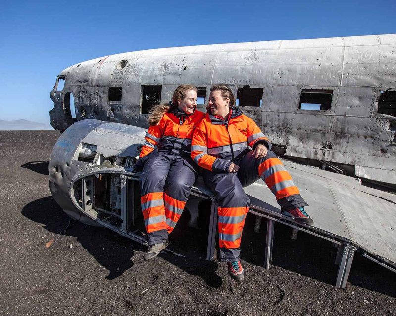 From Reykjavik: South Coast, Plane Wreck, & Beach ATV Tour - Reaching the 1973 DC3 plane wreck