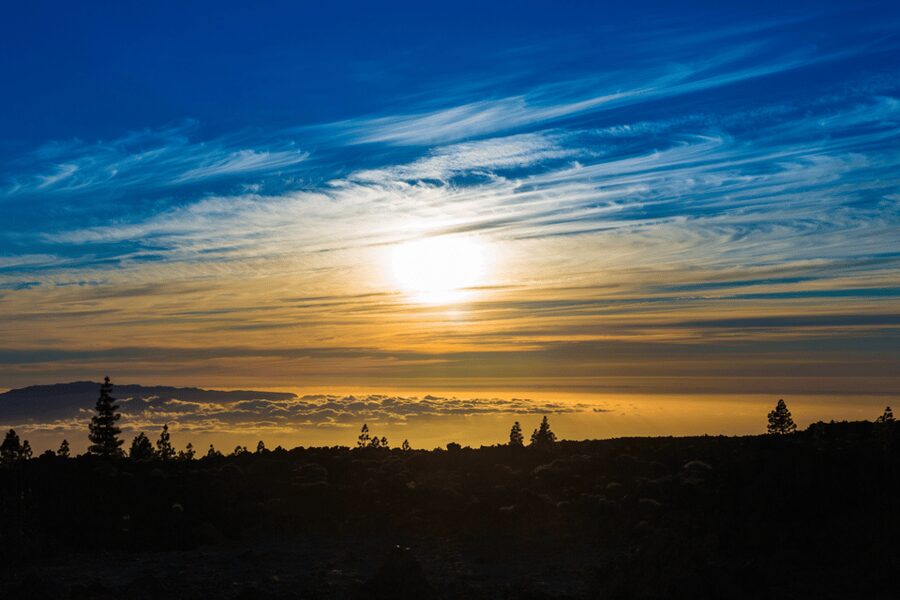 From Santiago del Teide: Sunset Quad Trip to Mount Teide - Riding from Santiago del Teide toward Mount Teide
