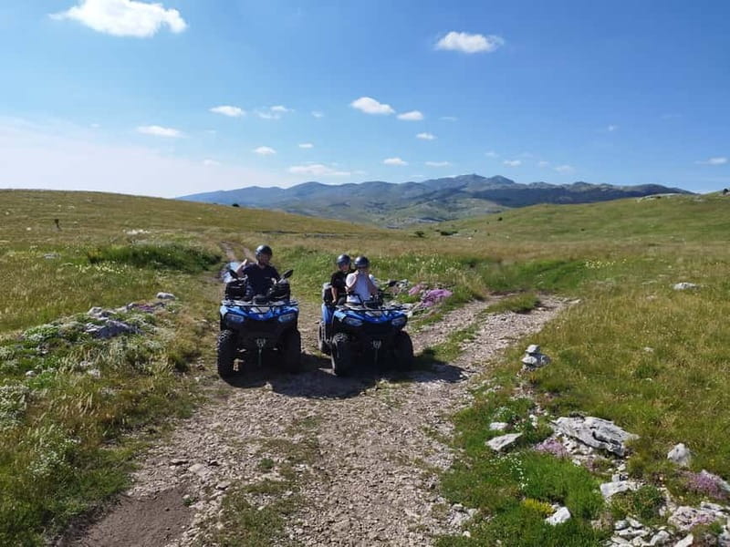 From Split: Dinara Nature Park Quad Adventure with Swimming - Guides who shape the experience