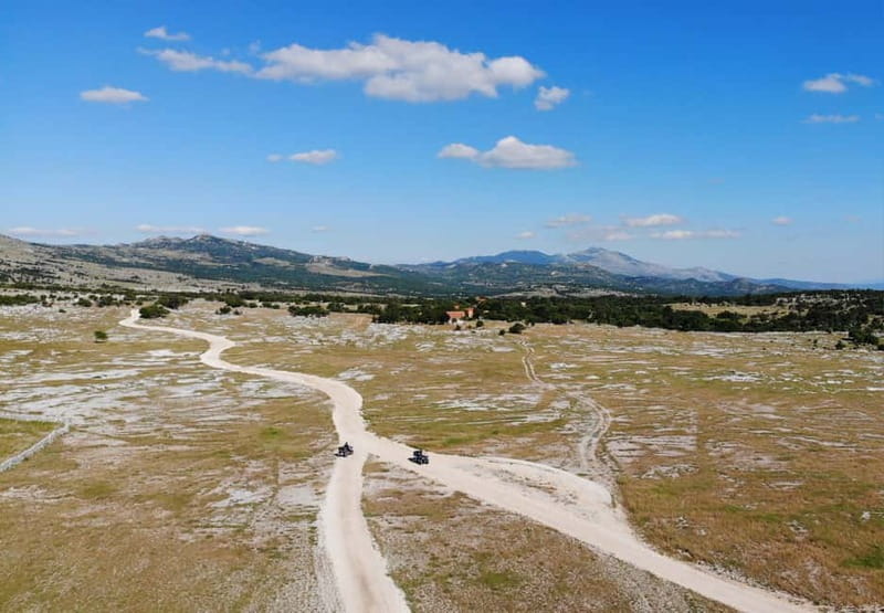 From Split: Dinara Nature Park Quad Adventure with Swimming - Food, photos, and other extras
