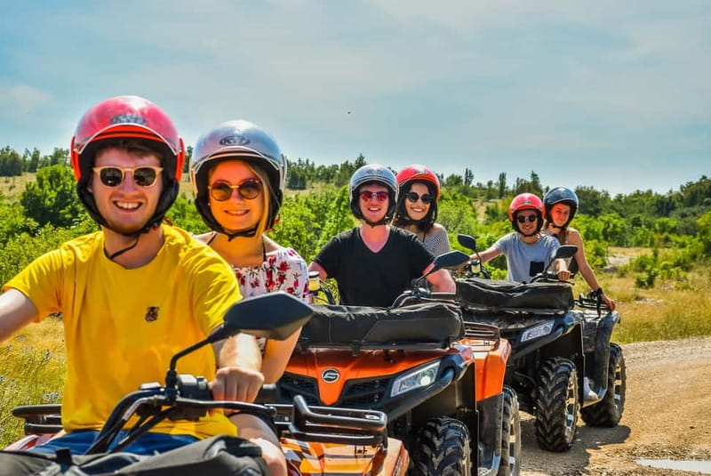 From Split: Full-Day Horse Riding & Quad Biking with Lunch - Quad biking on Dinara Mountain