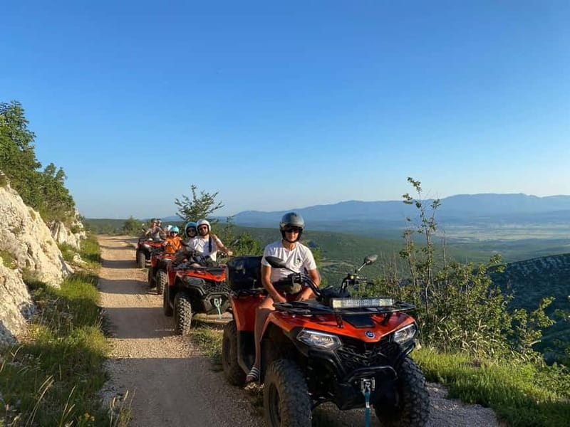 From Split: Off-Road Quad Safari Experience - Pine Trails on Kamešnica Mountain