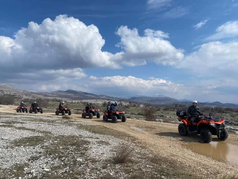 From Split: Off-Road Quad Safari Experience - Cetina River Stops and Swimming Time