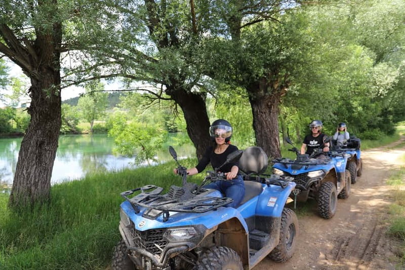 From Split: Three Rivers Quad Tour with Swimming and Lunch - The Grab River and its old water mills