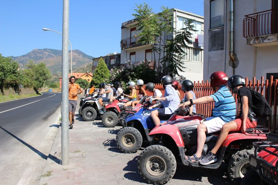 From Taormina: Off-Road ATV Tour Alcantara & Mount Etna - Lava flows, forests, and river crossings