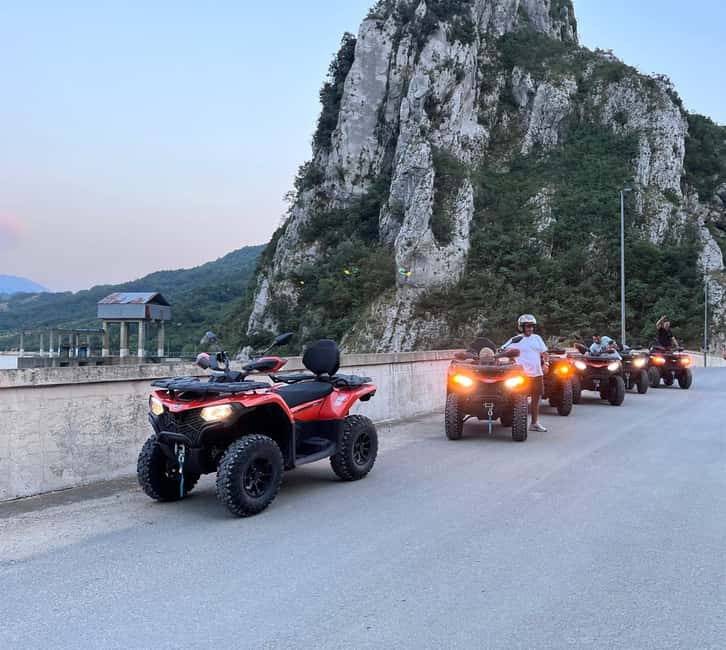 From Tirana : Bovilla Lake ATV/Quad Bike Tour - What the $68 price really covers