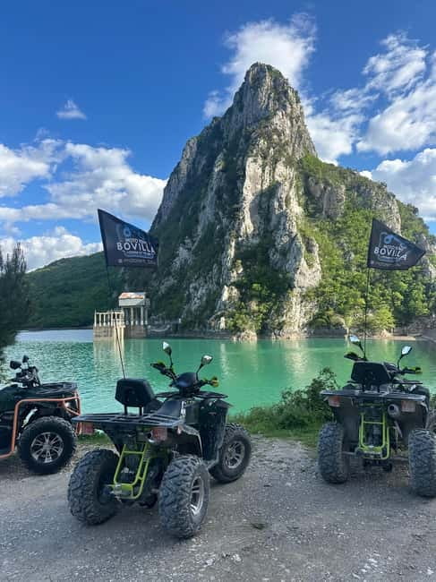 From Tirana: Bovilla Quad Highlights Tour - The 10-minute climb to the panoramic viewpoint