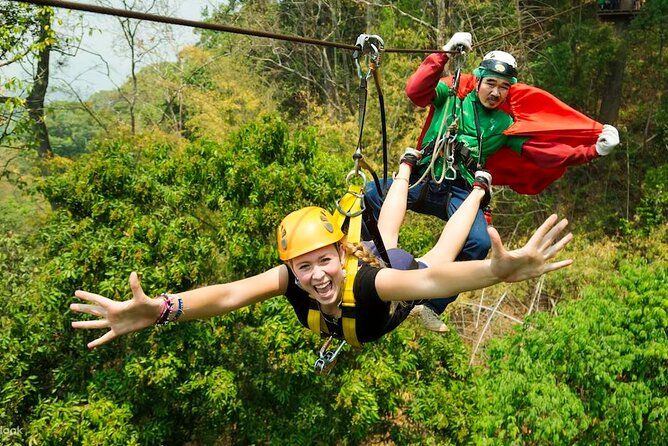 Full Day Chiang Mai Zipline Adventure, Rafting, ATV-ing, and Sticky Waterfall - One hour on an ATV through the countryside