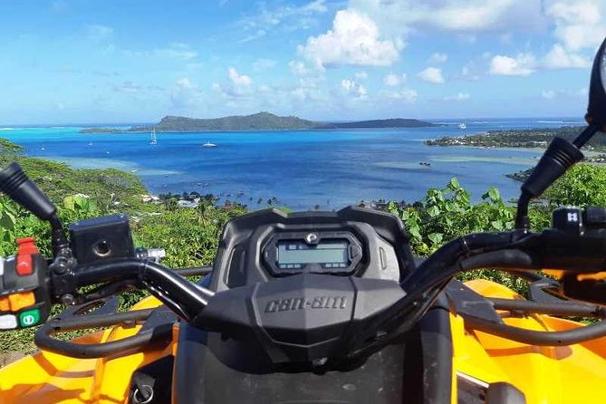 Full Day Combo ATV & Jet Ski with a Polynesian BBQ on a Motu - The ATV route, from village roads to wartime cannons