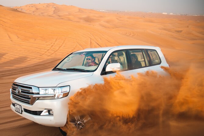 Full Day Safari Grand Adventures with Dune Bash on 4X4 in Dubai - How the entertainment changes the evening