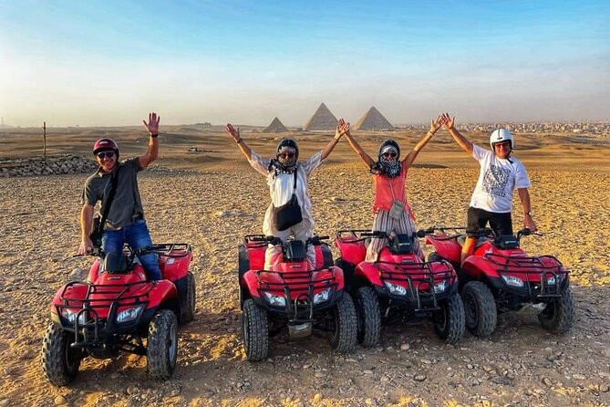 Full Day Tour to Giza with Camel & ATV Ride and Dinner Show - Three hours among the Great Pyramid and Sphinx