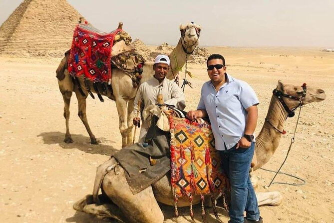 Full Day Tour to Giza with Camel & ATV Ride and Dinner Show - One hour on an ATV in the Sahara