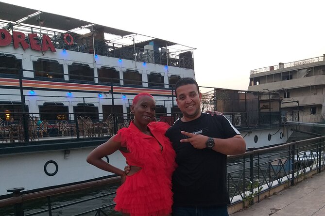 Full Day Tour to Giza with Camel & ATV Ride and Dinner Show - Dinner on a Nile river steamer