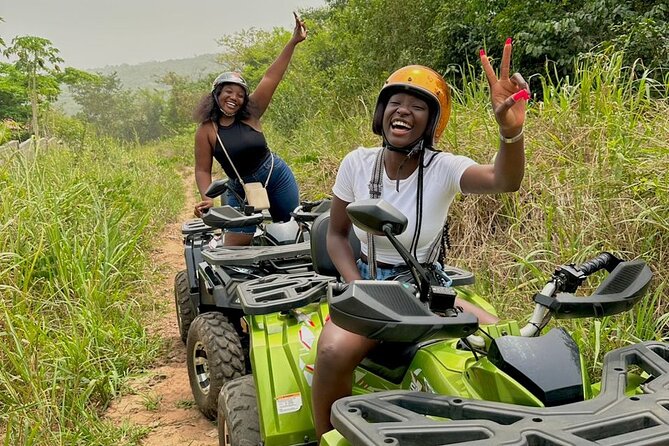 Full Day Tour Waterfalls Quad biking and Aburi Botanical Gardens - A full day that changes pace three times