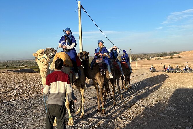 Full Package Agafay Desert, Quad Bike, Camel Ride and Dinner show - Quad biking brings the real adrenaline