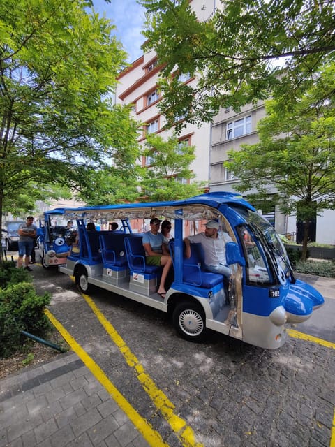 Gdansk: City Sightseeing Tour Eco Electric Buggy Golf Cart - The Shipyard and the Solidarity Story