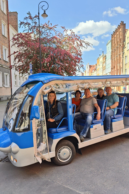 Gdansk: City Sightseeing Tour Eco Electric Buggy Golf Cart - The Motlawa Waterfront and Baltic Trade