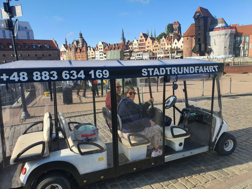 Gdansk: City Tour Live Guided by Golf Cart/Buggy Sightseeing - The guides make the difference