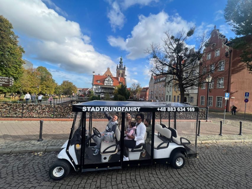 Gdansk: City Tour Live Guided by Golf Cart/Buggy Sightseeing - Smaller stops that fill out the picture