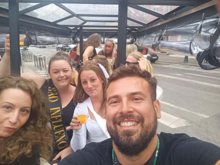 Gdansk: Top Unlimited Beer & Highlights Tour by Golf Buggy - Traffic, weather, and the real pace