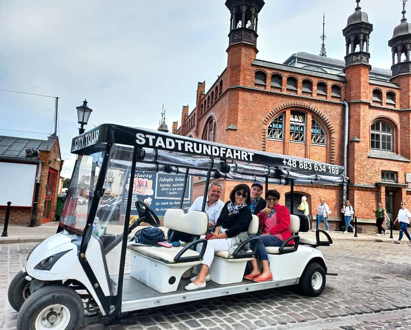 Gdansk: Top Unlimited Beer & Highlights Tour by Golf Buggy - Practical booking advice