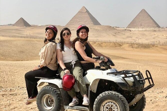 Giza Pyramid tour with ATV,Camel,Lunch,shopping,Dinner Show - The Sphinx and the story behind it