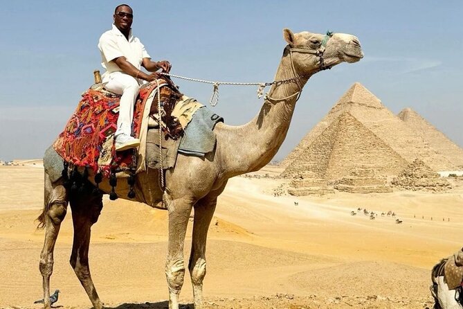 Giza Pyramids, Camel ride and Shopping with ATV Quad bike - From your Cairo hotel to ancient Memphis