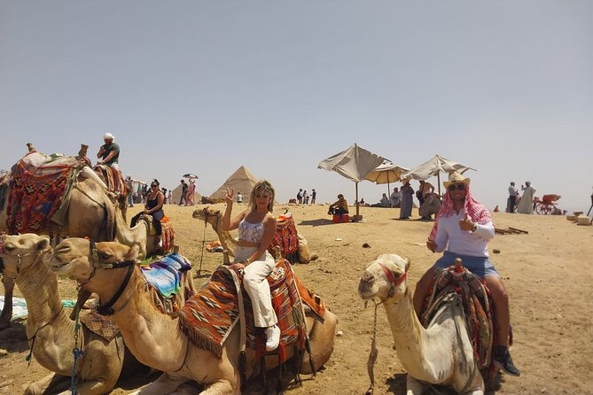 Giza Pyramids, Camel Ride, ATV and Shopping Tour w/ Dinner Cruise - One hour on a quad bike near the pyramids