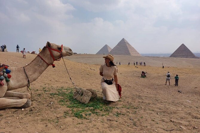 Giza pyramids,Sphinx, ATV bike,Camel ,Dinner Cruise&Shopping tour - Khafre and Menkaure, the quieter pyramids