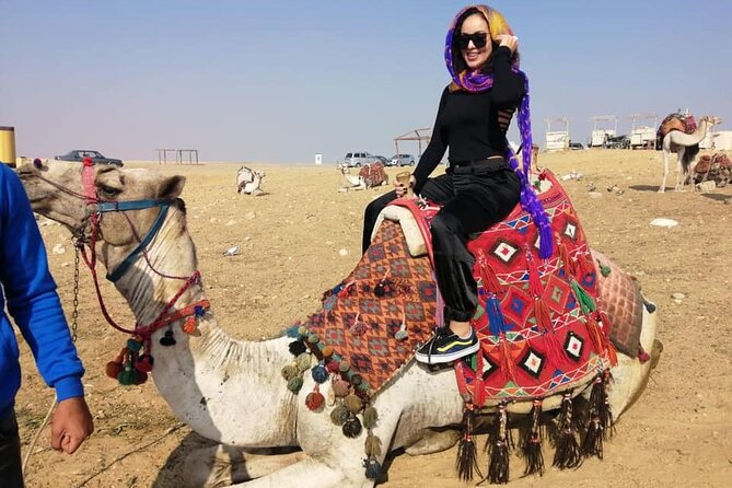 Giza pyramids,Sphinx,ATV bike,Camel ride,Dinner cruise& shopping - One hour on an ATV outside the pyramids
