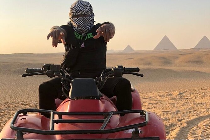Giza Pyramids,Sphinx,Camel Ride,ATV Bike,Shopping, Dinner cruise - Khufu’s Pyramid: start with Giza’s largest monument