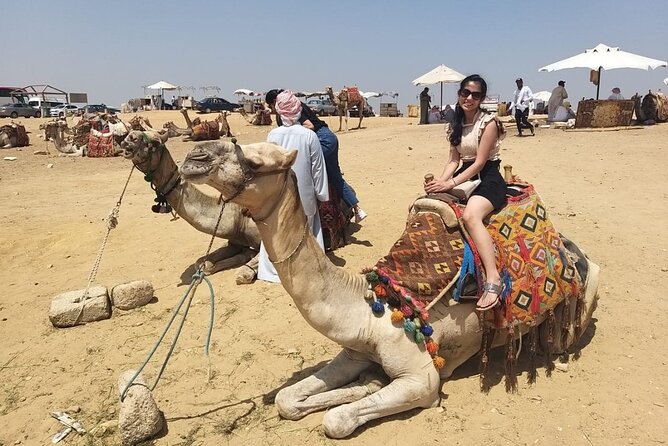 Giza pyramids ,sphinx ,quad bike &camel ride Private Excursion - A 15-minute camel ride