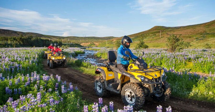 Golden Circle and ATV: Full-Day Combo Tour from Reykjavík - Starting near Reykjavík with an ATV briefing