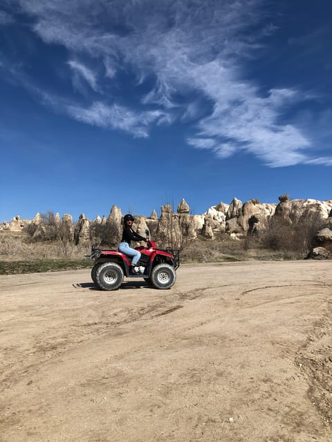 Göreme: Cappadocia Sunset ATV Tour - Love Valley, with one important qualification