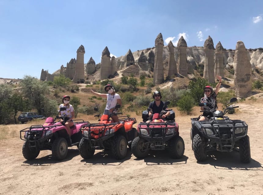 Göreme: Cappadocia Sunset ATV Tour - Swords Valley and the first dusty tracks