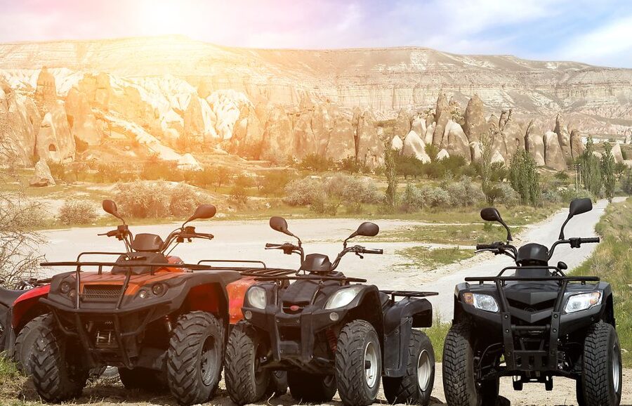 Göreme: Quad Safari through the Sword, Love & Rose Valleys - The two-hour route through Rose and Love Valleys