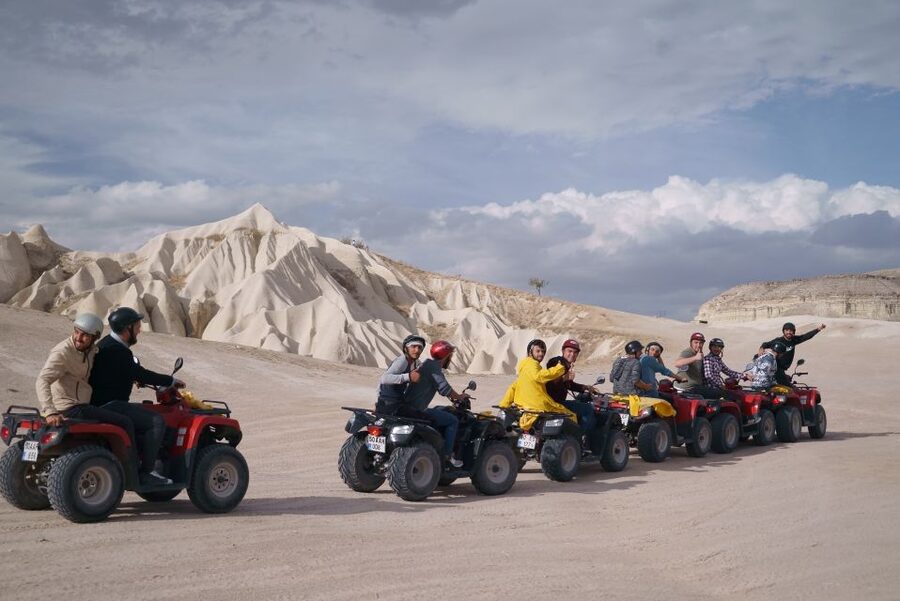 Göreme: Quad Safari through the Sword, Love & Rose Valleys - Çavuşin Old Greek Village and the rougher sections