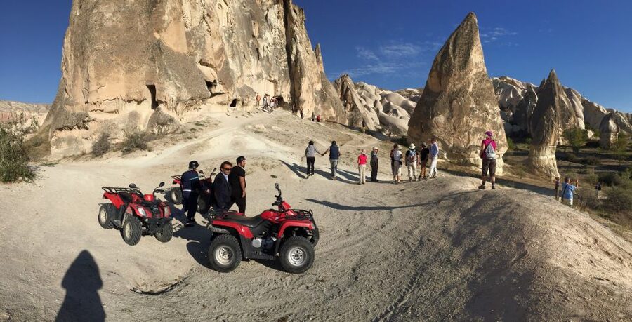 Göreme: Quad Safari through the Sword, Love & Rose Valleys - What the ride feels like for a first-time driver