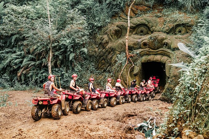 Gorilla Cave ATV Bali Ubud, Monkey Forest, Temple, and Lunch - Lunch after the mud and water