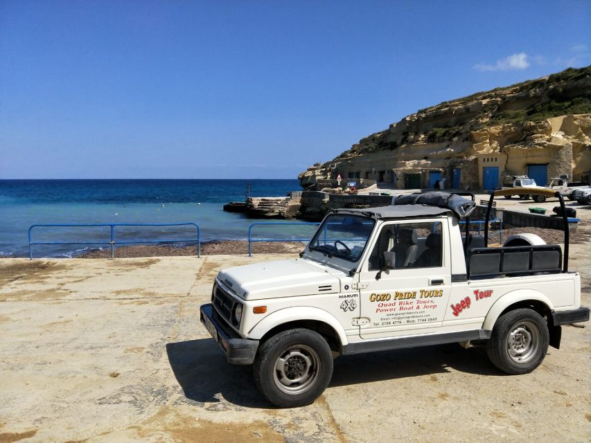 Gozo: Customizable Private Guided UTV Tour with Lunch - What the $159 price really buys