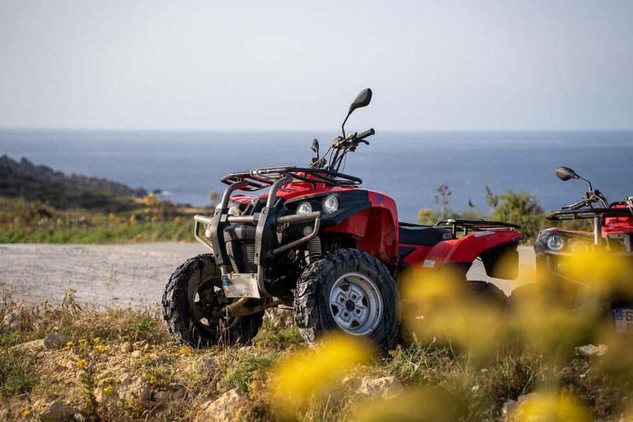 Gozo: Full-Day Quad Tour with Private Round-Trip Boat - Ramla Bay and the route through Gozo