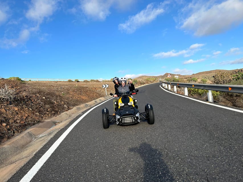 Gran Canaria: Can-Am Ryker 3-Wheel Motorcycle / Buggy / Quad - Riding a Can-Am Ryker from Maspalomas