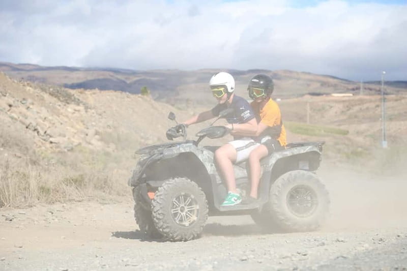 GRAN CANARIA: QUAD TOUR - AFTERNOON SUNSET TOUR 1HR 45 MIN - Dust, heat, and the physical side of the route