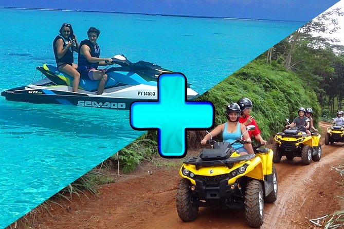 Grand Magic Combo Jetski 3h00 + Quad 3h30 - Why this Moorea combo works so well