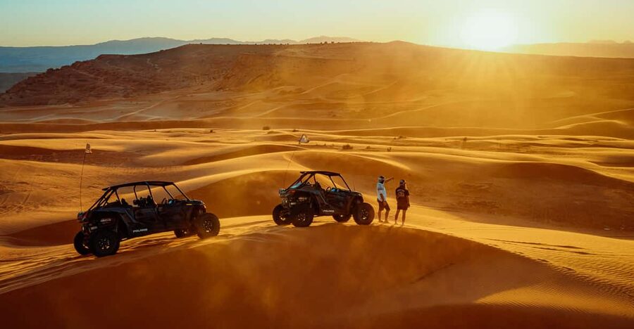 Greater Zion: Sunset UTV Tour & Views of Zion National Park - Sand dunes that change the feel of the ride