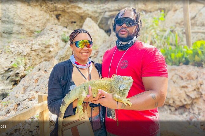 Half Day ATV Adventure Water Cave Authentic Eco Tour At PuntaCana - Swimming at Los Hoyos del Salado