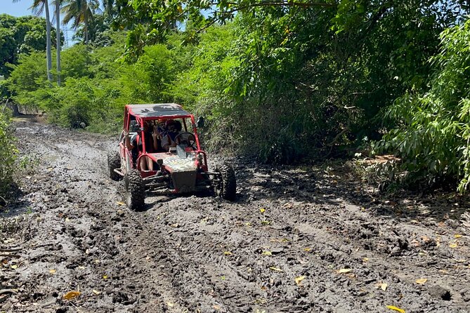 Half-Day Buggy Guided Adventure for Amber Cove and Taino Bay - Mud pits, water crossings, and the beach finish